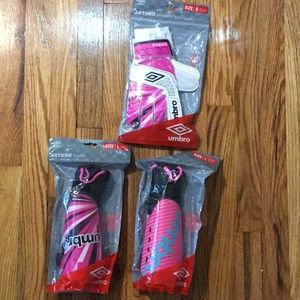 Umbro Youth Soccer Shins & Goalkeepers Glove